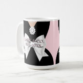グラムエレガントピンクベビー&Co妊娠ママになる コーヒーマグカップ (正面左)
