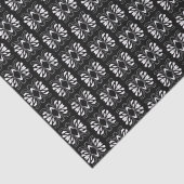 グラムエレガントブラック&ホワイトしゃれているすべての行事 薄葉紙 (詳細)