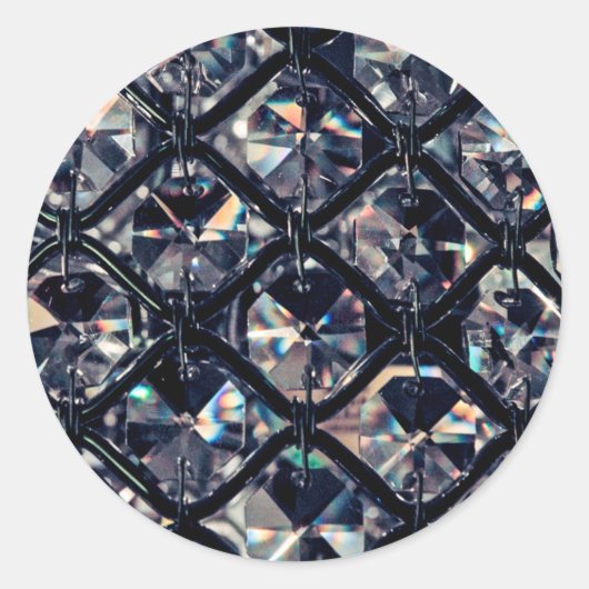 グラムエレガント幾何学模様 ラウンドシール (正面)