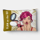 グラムオンザゴーメイクアップバッグ アクセサリーポーチ (裏面)