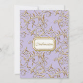 グラムオールドハリウッドリージェンシーガールクロスコンフィレーション 招待状 (正面)