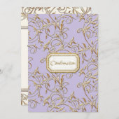 グラムオールドハリウッドリージェンシーガールクロスコンフィレーション 招待状 (正面/裏面)