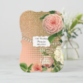 グラムオールドハリウッドリージェンシー15THバースデーパーティー 招待状 (スタンド正面)