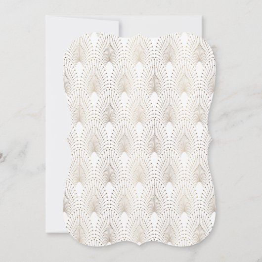 グラムオールドハリウッド素晴らしギャツビー新年パーティー 招待状 (裏面)