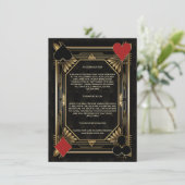 グラムカジノロイヤルラスベガストランプのポーカーアコモデーション エンクロージャーカード (スタンド正面)