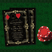 グラムカジノロイヤル素晴らしギャツビーバチュラーパーティ 招待状