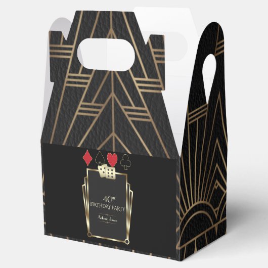 グラムカジノ素晴らし40thトランプのポーカー誕生日 フェイバーボックス (オープン)