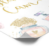 グラムカムグリッツ&グラムスパ誕生日サイン ポスター (角)