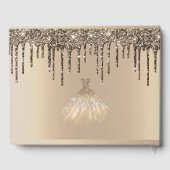 グラムガーリーグリッタードリップスパークスウィート16誕生日 ゲストブック (裏面)