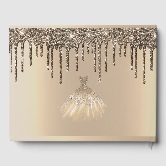 グラムガーリーグリッタードリップスパークスウィート16誕生日 ゲストブック (裏面)