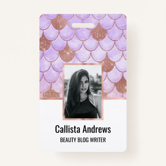 グラムガーリーバラ金ゴールドグリッターマーメイドはかりで測 バッジ (正面)