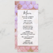 グラムガーリーバラ金ゴールドグリッターマーメイドはかりで測 メニュー (正面/裏面)