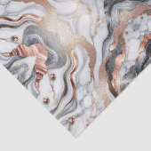 グラムガーリーバラ金ゴールドシルバー&ホワイトマーブル 薄葉紙 (詳細)