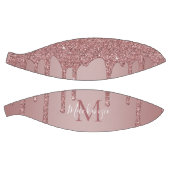 グラムガーリーバラ金ゴールド滴下グリッターモノグラム バスケットボール (パネル)