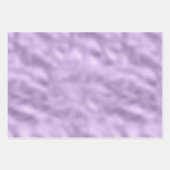 グラムガーリーパープルアニマルプリント ラッピングペーパーシート (正面3)