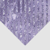 グラムガーリーパープルグリッターストライプ誕生日 薄葉紙 (詳細)