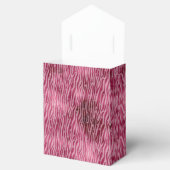 グラムガーリーピンクきらびやかなドットZebra Print フェイバーボックス (オープン)