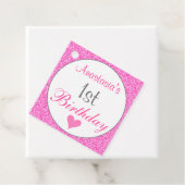 グラムガーリープリンセスホットピンクグリッター1日 フェイバータグ (インサイチュ)