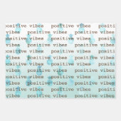 グラムガーリーミントティール(緑がかった色)アクアトロピカルパイナップル ラッピングペーパーシート (正面)