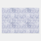 グラムガーリー薄紫パープルアニマルプリントグリッター ラッピングペーパーシート (正面2)