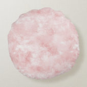 グラムガーリー赤面ピンクパープルユニコーングリッター ラウンドクッション (裏面)