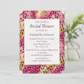 グラムガーリー金ゴールドピンクヒョウ 招待状 (スタンド正面)