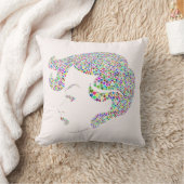 グラムガールとハート クッション (ブランケット)