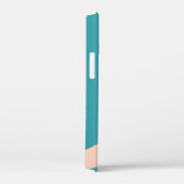 グラムガールサッシアティートメントブロンドパーソナライズされたティール(緑がかった色) Case-Mate iPhoneケース (裏面 / 右)