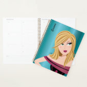 グラムガールサッシアティートメントブロンド プランナー手帳 (ディスプレー)