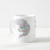 グラムガールセルフガールパワー引用文 コーヒーマグカップ (正面左)