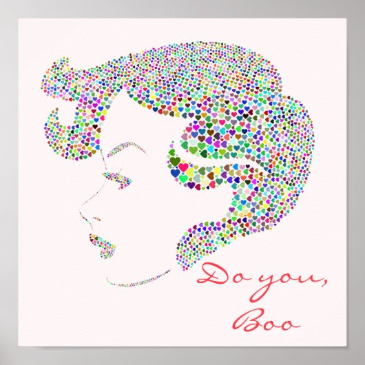 グラムガールセルフガールパワー引用文 ポスター (正面)