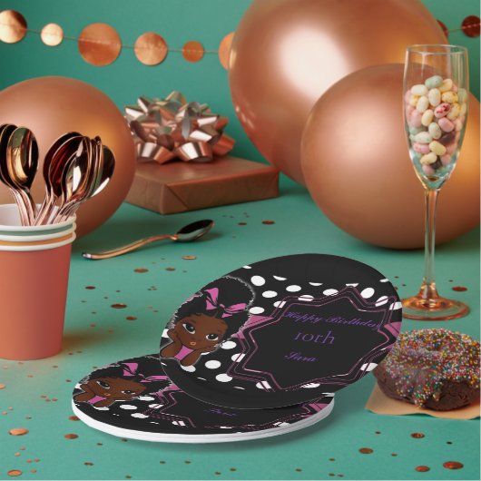 グラムガールテーマ ペーパープレート (複数)