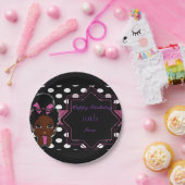 グラムガールテーマ ペーパープレート (パーティー)