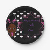 グラムガールテーマ ペーパープレート (正面)