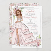 グラムガールブライダルシャワー 招待状 (正面/裏面)