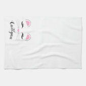 グラムキャット顔 キッチンタオル (横)