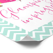 グラムキャンプスパメイクオーバー誕生日 ポスター (角)