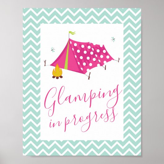 グラムキャンプスパメイクオーバー誕生日 ポスター (正面)