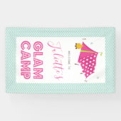 グラムキャンプメイクオーバースパ誕生日 横断幕 (横)