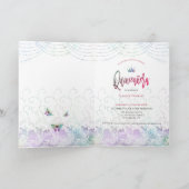グラムキンセアニェラフローラレースダンサーブルー薄紫 招待状 (内部)