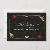 グラムギャツビーカジノラスベガストランプのポーカー結婚ズ サンキューカード (正面)