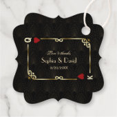 グラムギャツビーカジノラスベガストランプのポーカー結婚ズ フェイバータグ (裏面)