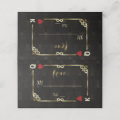 グラムギャツビーカジノラスベガストランプのポーカー結婚ズ プレイスカード (外部開封)