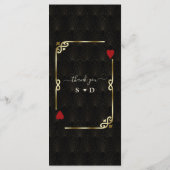 グラムギャツビーカジノラスベガストランプのポーカー結婚ズ メニュー (裏面)