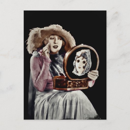 グラムギャルルルル探し鏡 ポストカード (正面)