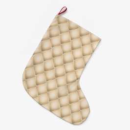 グラムクリームシャンパンタフツ ラージクリスマスストッキング