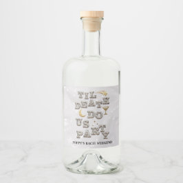 グラムクールグリッターテキラディスコバチェロレッテ リキュールボトルラベル