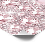 グラムグリッターガーリーピンク ポスター (コーナー)