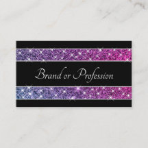 グラムグリッタースターズパープルきらめくスパークオンブラック