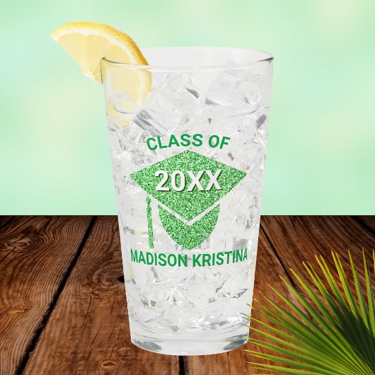 グラムグリーンキャップエレガントおめでとう タンブラーグラス